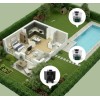 Pack Double Action CO2 HexaTrap : pièges moustiques extérieur