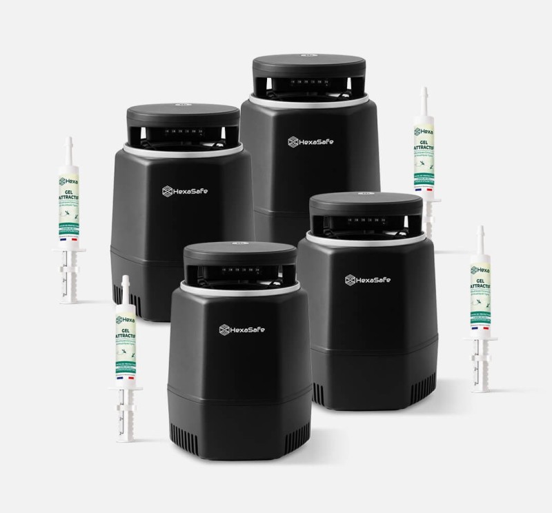 Pack HexaSafe Grande Maison : pièges moustiques intérieur