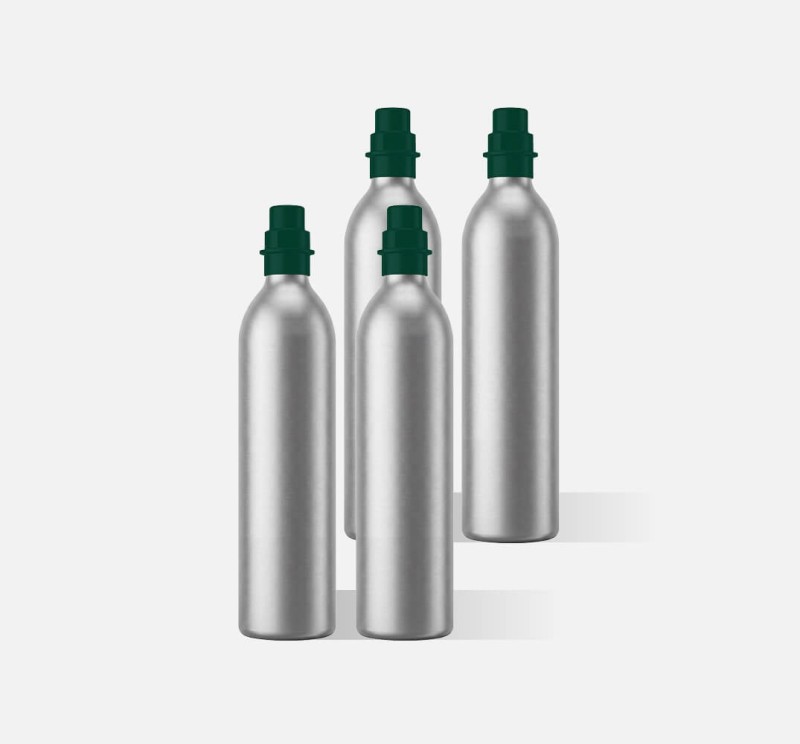 Bouteilles de CO₂ pour HexaTrap CO₂ Capture